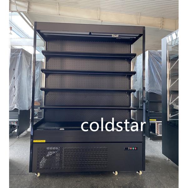 TEL Approved Supermarket Open Chillers For Fruit Vegetable Dairy Beverages