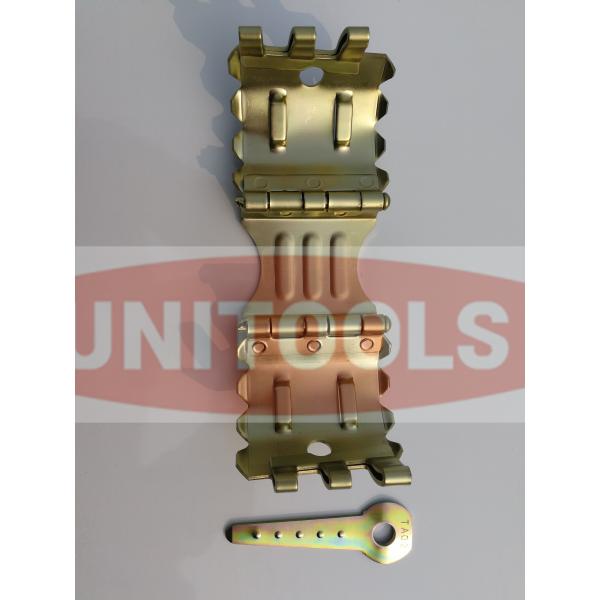 Carbon Steel ESP Cable Protectors Single Channel 3-1/2 Mid Joint Stamping Type