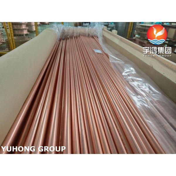 JIS H3300 C1220T Phosphorus Deoxidized Copper Steel Seamless Tube