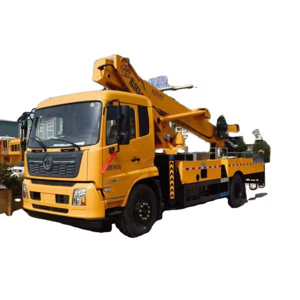 China National Heavy Duty Truck HOWO 22m 23m 25m Maintenance Street Light Mobile Aerial Work Platform Lift Basket Aerial Work