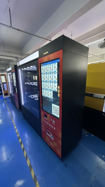 Automated Clothes Vending Machine with 43-inch Touchscreen Compact Dimensions and XL Sweaters Hanging Slot