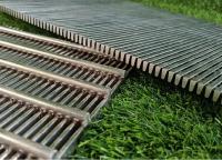 Ss 304 0,2 mm Johnson Vee Wire Screen Soldado