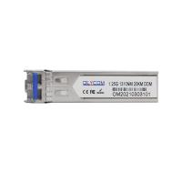 1.25G SFP Transceiver 20KM Single-mode 1000Base-LX 1310nm Dual LC Connector com DDM