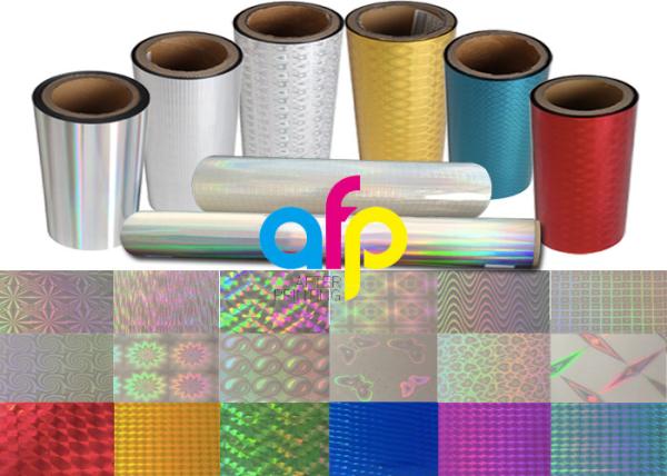 Filme holográfico do Thermal do laser BOPP