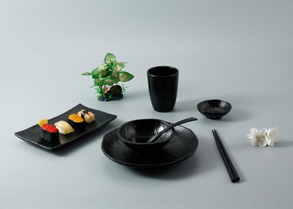 OEM ODM Plastic Melamine Dinnerware Set For Japanese Restaurant