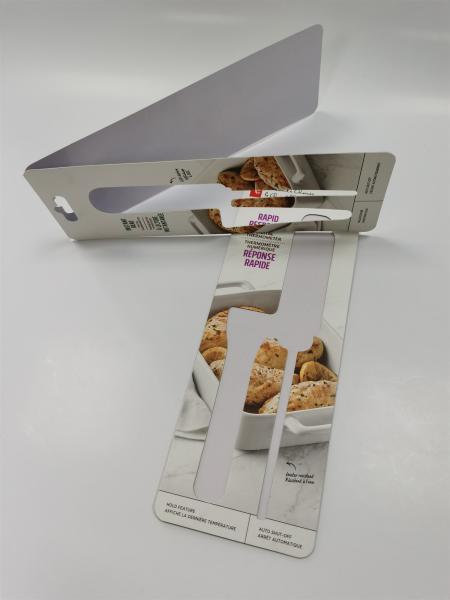 Silver Food Paper Blister Packaging Emboss / Debosss Hot Stamping