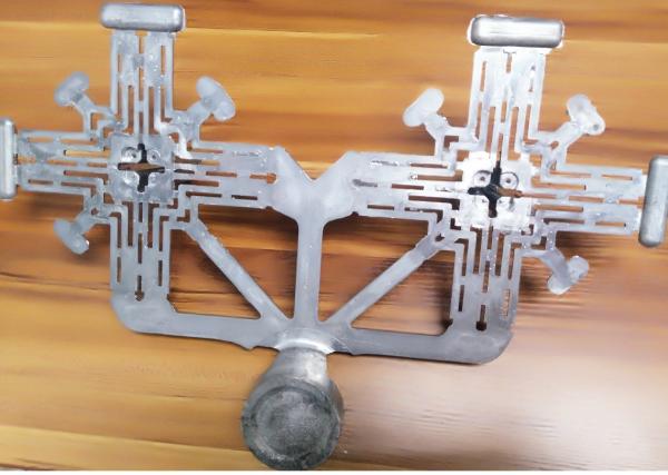 High quality three plate communication product alloy aluminum die casting mold