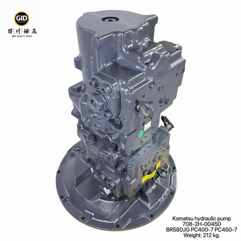 Komatsu BR580JG Compatible High Strength Cast Iron Excavator Main Pump with Precision Components