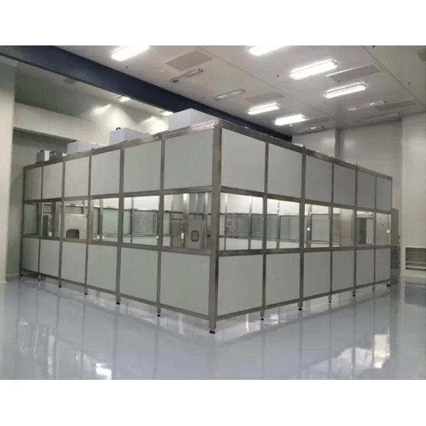 Modular Installation Laminar Flow Booth with Powder Coated Steel Frame and Construction