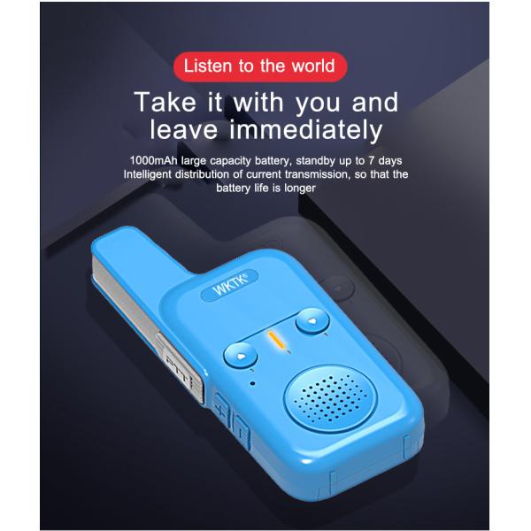120*50*15MM A20 Handheld Mini Restaurant Walkie Talkie Rechargeable 2 Way RF Power 5W