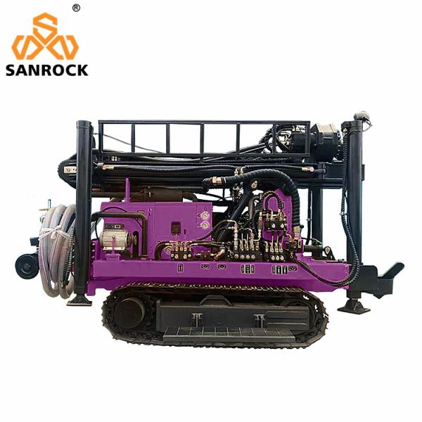 リフティングフォース 15T クローラー 水井掘削リグ ユーチャイエンジン付き水力掘削機