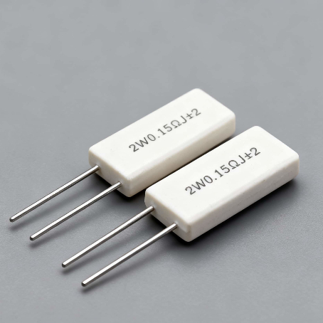 2W ~ 10W Cement Resistors Metal Plate  Non Inductive Resistors