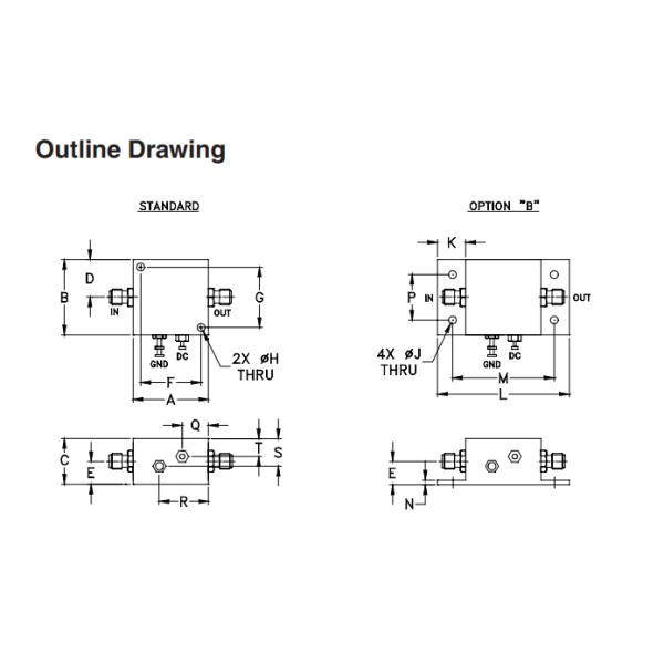 ZFL-500LN+ Усилитель RF Усилитель низкого шума, 0,1 - 500 МГц 50Ω