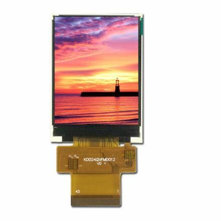 RGB Interface 240x320  500cd/M2 2.4 Inch Tft Lcd Display