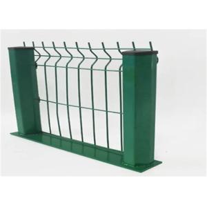 Triangle Panel 3D Curved Wire Mesh Fence with 5.0mm Wire Diameter and 50x150mm Mesh Size for Garden Security