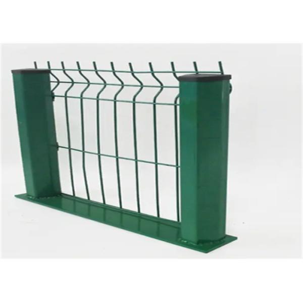Triangle Panel 3D Curved Wire Mesh Fence with 5.0mm Wire Diameter and 50x150mm Mesh Size for Garden Security