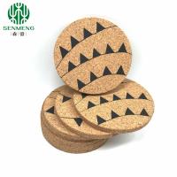 Natural Wholesale Round Cup Mat Customized Eco Friendly Cork Coaster