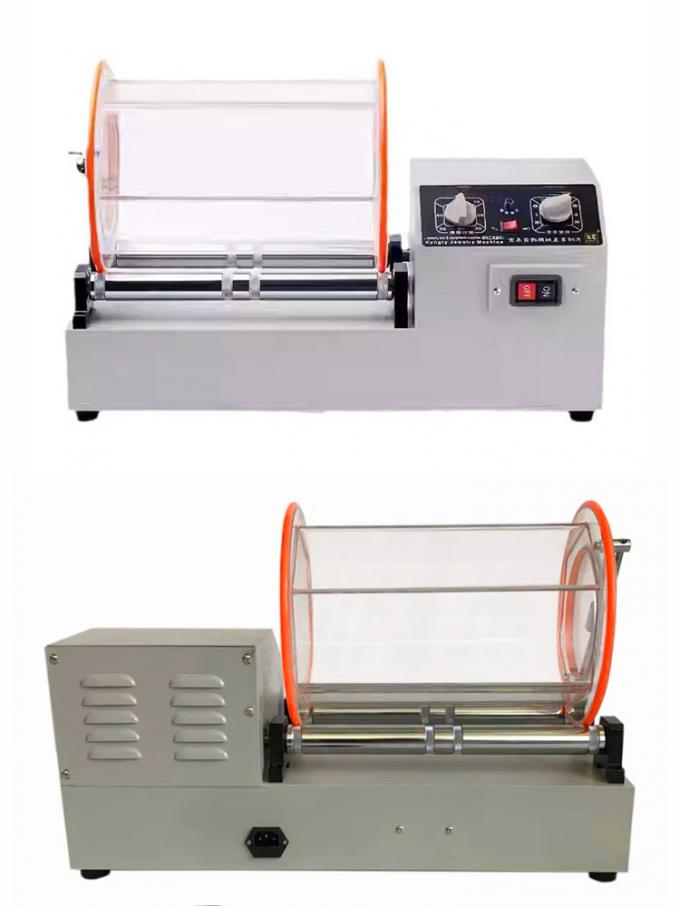Mini Single Barrel Rotary Tumbler Steel Ball Polishing Machine for Jewelry