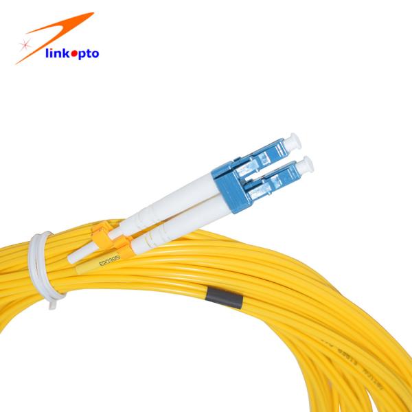 SC 10M Fiber Optic Jumper Cables de FC, cabos simples do remendo da fibra ótica da manutenção programada
