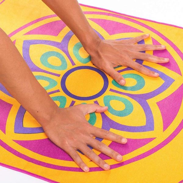 Изготовленная на заказ быстрая сухая циновка 90x180 полотенца йоги Microfiber