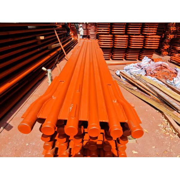 High Temp Painted Boiler Tubes For Membrane Walls Customized