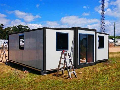 Easy Install Casa Mobile Manufactured Homes Folding Tiny Container House