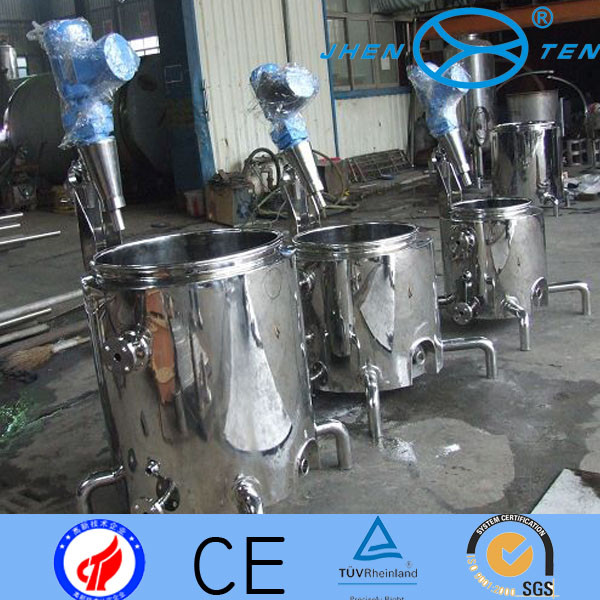 Cold  Hot Chemical Liquid Mixing Tanks With Agitators 50L - 10T