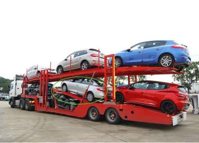 2 Axles Car Transport Semi-Trailer Transport 6-8 Cars Double Deck