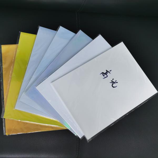 Holographic Printable PET Inkjet Sticker Paper Waterproof Adhesive Label