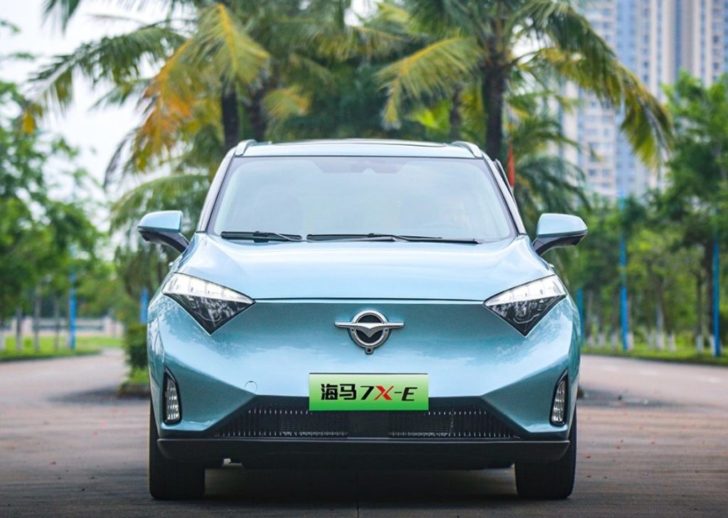 Ряд высокой эффективности 500km электрического автомобиля MPV пассажира мест Haima 7X-E 7