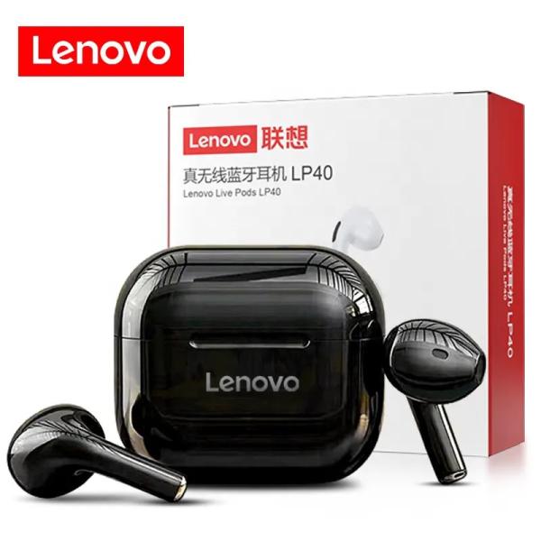 Lenovo LP40 Lightweight Wireless Earbuds Waterproof Wireless Bluetooth Earphones