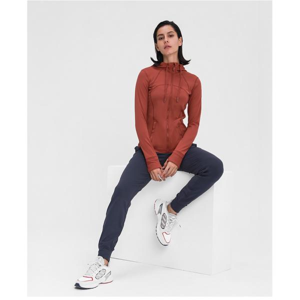 Молния куртка Hoodie Drawstring 150 gsm с разминкой Джерси кармана облегченной