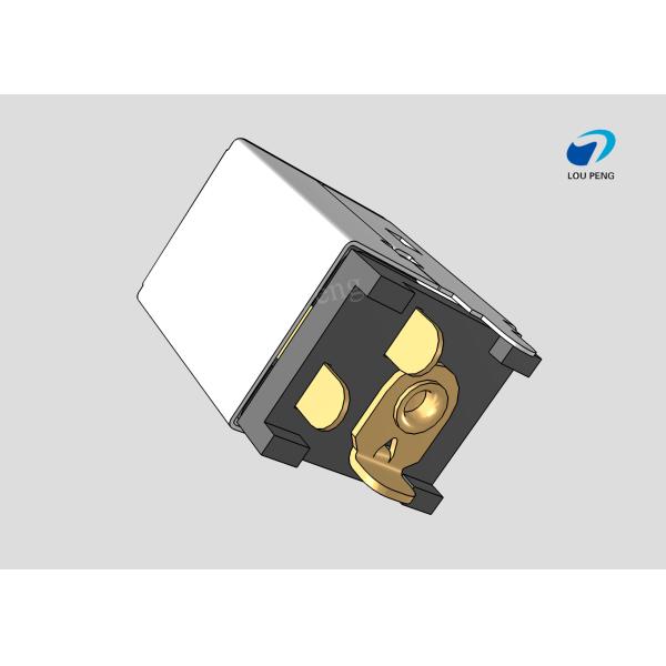 DC Jack Connectors, Cable-to-Board, 4 Position, Jack, vertical, Printed Circuit Board, DIP