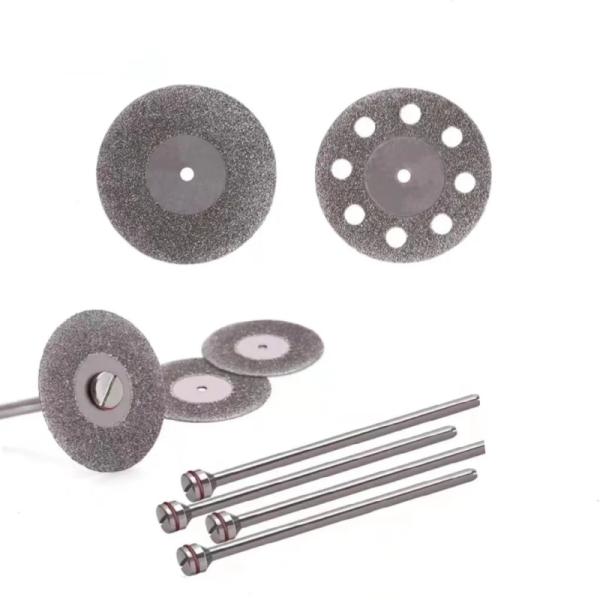 Ультратонкий сцинтерованный бриллиантовый режущий диск двусторонний зубной бриллиантовый диск