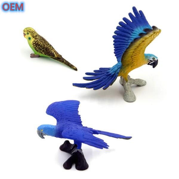 Brinquedos de plástico PVC personalizado Figuras de animais selvagens para crianças