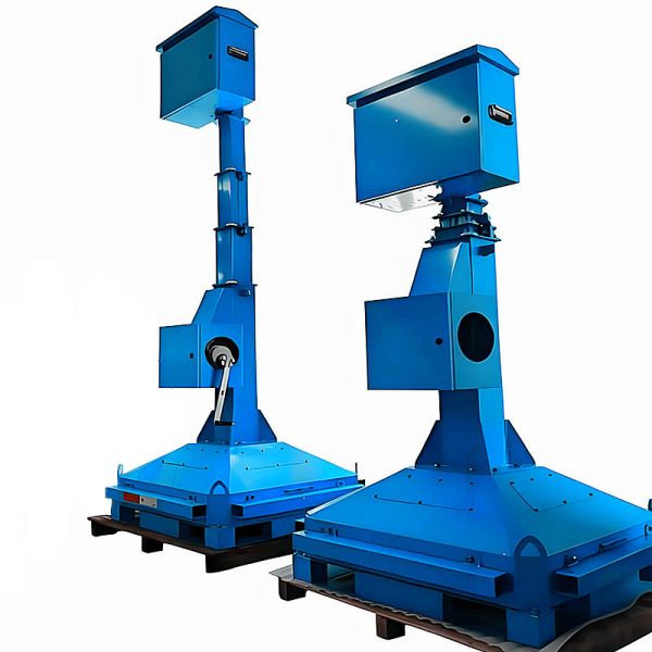 Corrosion Resistant Solar Mobile Light Tower 90° Manual Lifting Flexible Installation Outdoor Light Tower