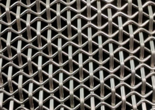 Stainless Steel 304 Decorative Wire Mesh with 25mm*50mm Mesh Size and 2.2mm Wire Diameter for Customized Color Inner Decoration