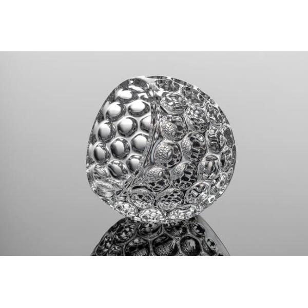 Crystal Clear Home Decoration Glass Vase Lead Free Machine Pressed