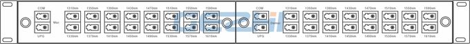 Высококачественный 16 канал 1U блоки 16CH CWDM Mux Demux шкафа 2 19 дюймов