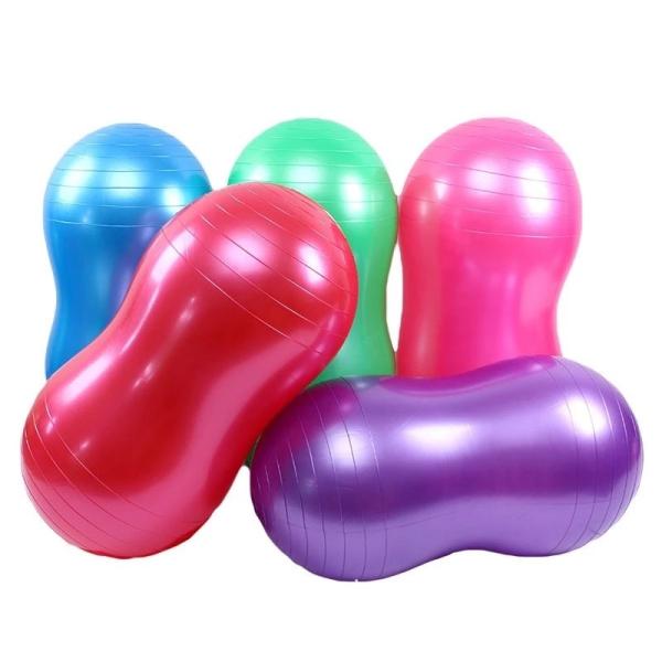 Blast Proof Peanut Shaped Therapy Ball , Peanut Balance Ball Environmentally Friendly