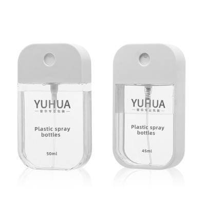 O telefone plástico cosmético da garrafa de perfume do pulverizador PETG dá forma a reciclável