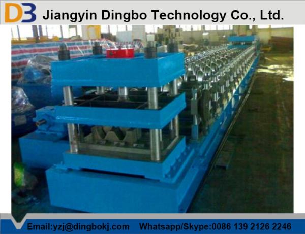 Hydraulic Guard Rails Roll Forming Machine With Top Service , Low Noise