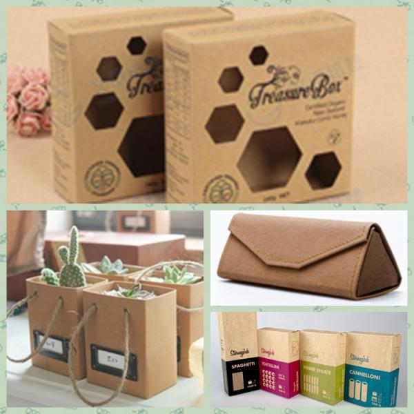 Eco-Friendly Tearproof Kraft Liner Paper For Backpack / Money Packet