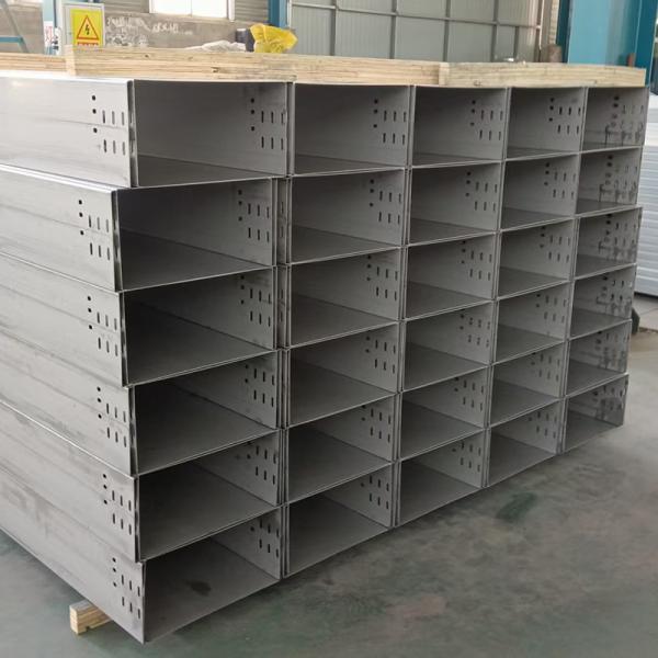 Long-lasting Fire Resistance Cable Tray Durable Strong With 0.8-3.0 Mm Steel Thickness