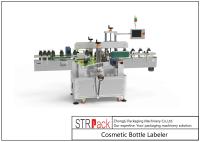 Máquina de rotulagem de frascos de cosméticos envolve cerca de 1500 mm