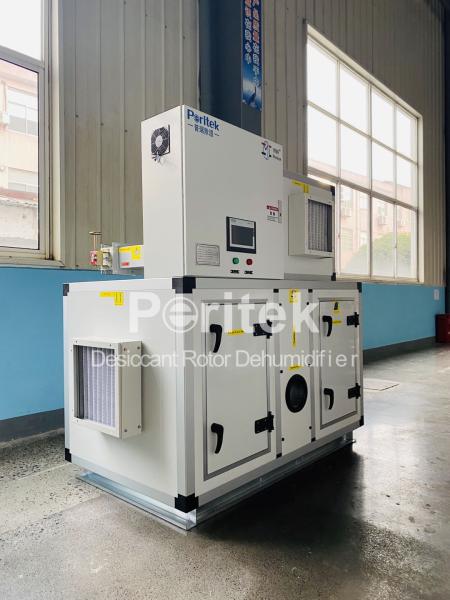 Steam Heating Industrial Desiccant Wheel Dehumidifier 1000cfm