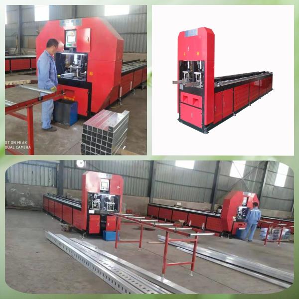 125mm Max. Shearing Angle Steel Puncher 15KW Electric Steel Punching Shearing Machine