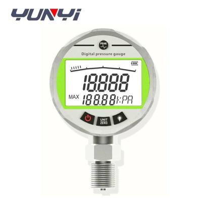 80mm Stainless Steel high Precision Hydraulic Digital Pressure Gauge Manometer
