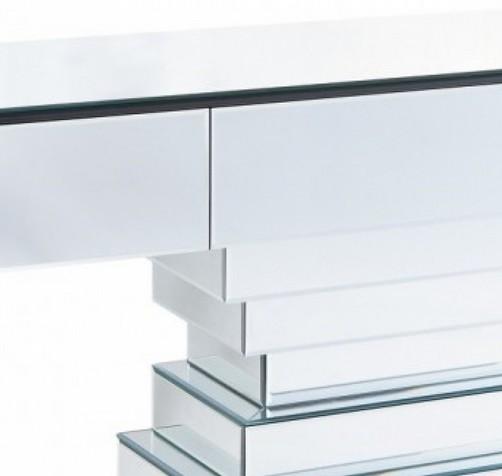 Meubles miroirs ODM Console mince Tables en verre Pour le salon du couloir