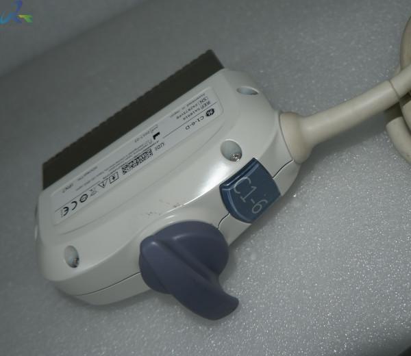 GE C1-6-D Convex Ultrasound Transducer Probe Electronic Diagnostics
